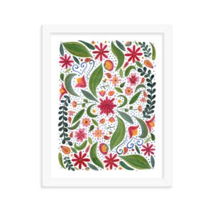 Daisies I Art Print Poster