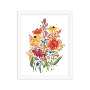 Butterfly Bush Art Print Poster