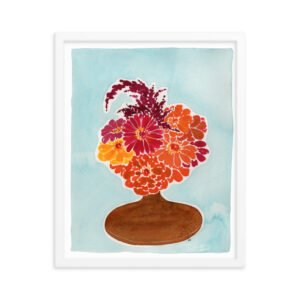 Back Garden Art Print Poster